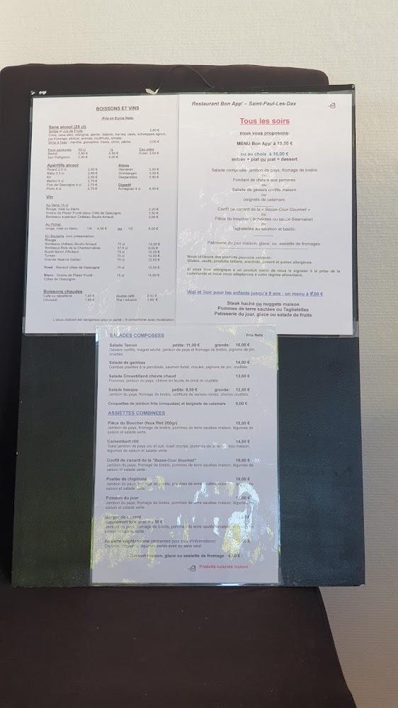 Bon App - Menu Image 3
